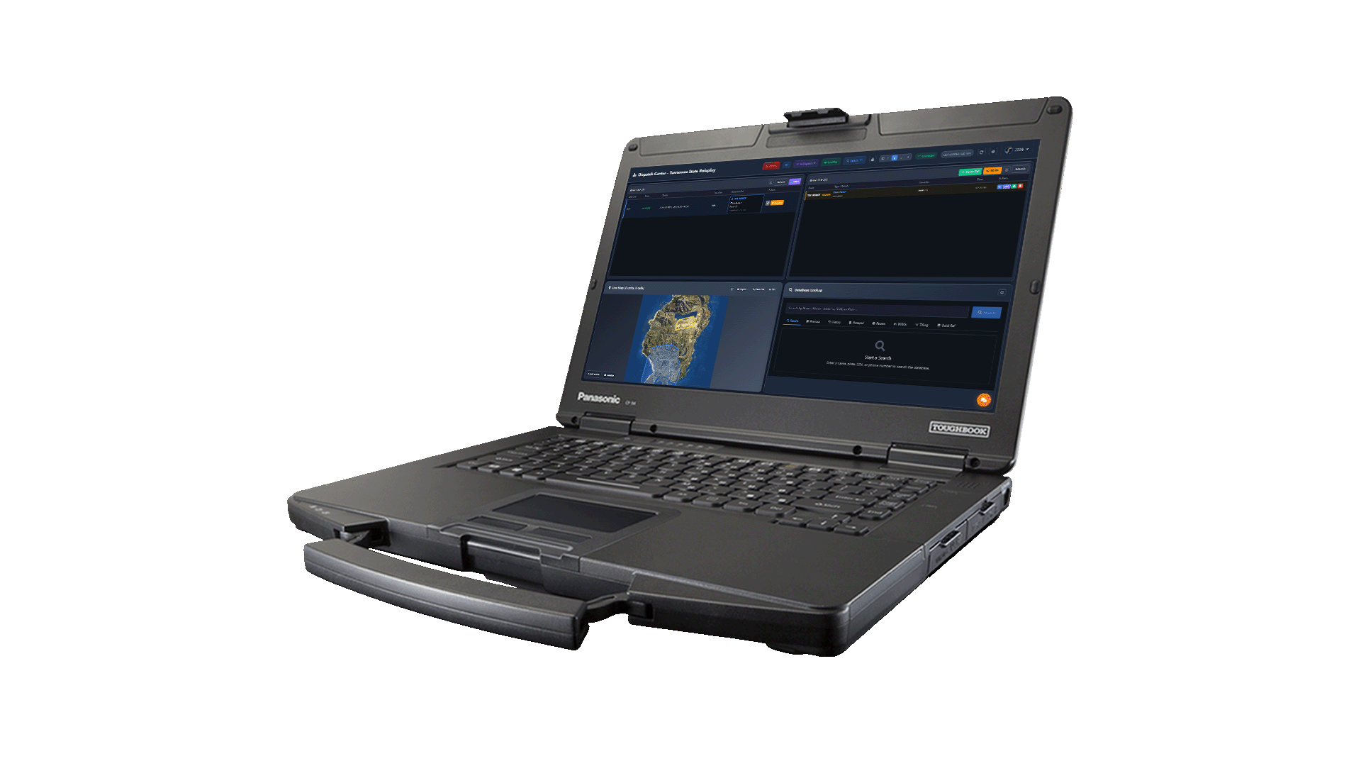 CDE CAD FiveM real-time dispatch map with live unit tracking and the 911 call queue