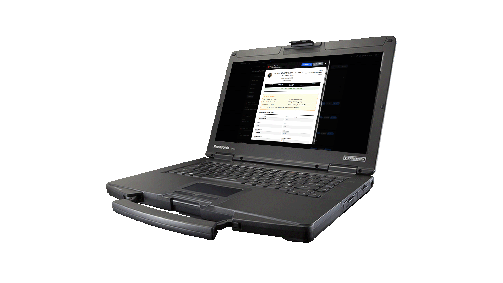 FiveM CAD records management terminal - names, vehicles, firearms and businesses